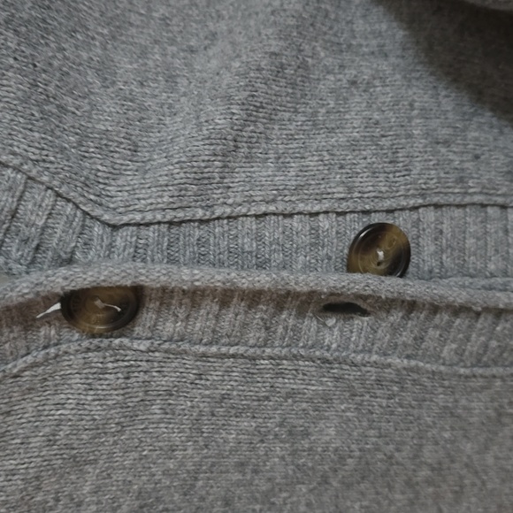 Hollister Gray Knit Cardigan Sweater - Picture 3 of 6